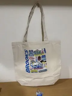 BROOKS トートバッグ 東京名所デザイン
