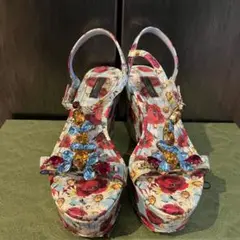 D&G ドルチェ＆ガッバーナフローラルサンダル　今日限定価格 ビーチサンダル Dolce & Gabbana(ドルチェ&ガッバーナ) サンダル