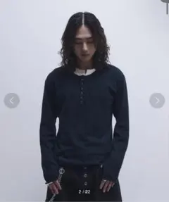 完売品】grancy ダブルレイヤードサーマルヘンリーロンT - メルカリ