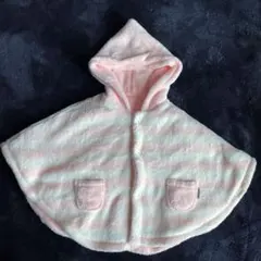 ベビー リバーシブルポンチョ ケープ