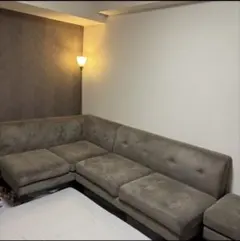 ①部分 B&B Italia GEORGEジョージ カウチソファ クッション付き