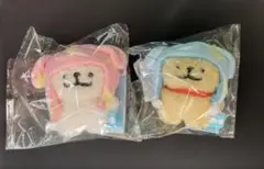 モルチーズ　popup限定 モルチーズ＆レトリバー　8cm マスコットキーリング