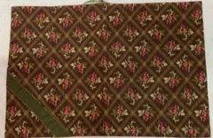 花柄布製ブックカバー 文庫本サイズ