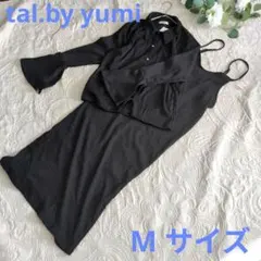 新品未使用品【tal.by yumi】ジャケット＋キャミソールワンピース　M