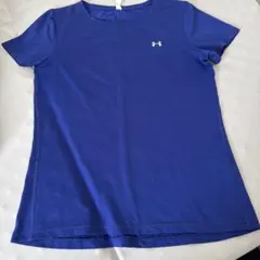 Under Armour 青 レディース　Tシャツ *古着*