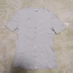 BENETTON　リブカットソー　カーデガン