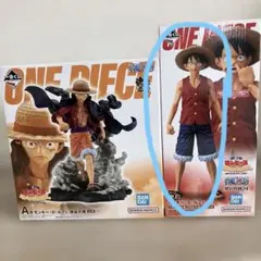 ワンピース フィギュア ルフィ 2種セット 一番くじ - メルカリ