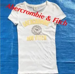 Abercrombie & Fitch Tシャツ 半袖 NY購入 ホワイト S