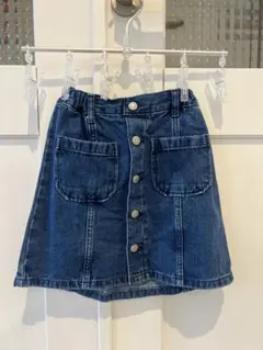 GU デニムスカート キッズ