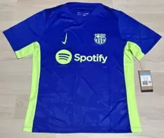 サッカー バルセロナ プレマッチトップ トレーニングウェア Mサイズ 新品正規品