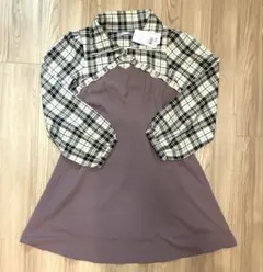 【タグ付美品】ファスナーデザインミニワンピースのサムネイル