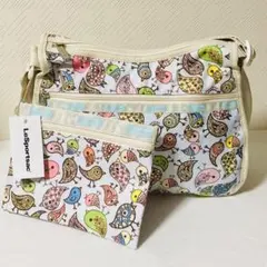 【新品】Lesportsac レスポートサック CLASSIC HOBO　鳥柄
