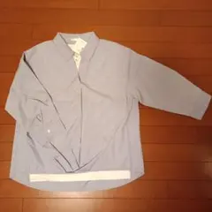 【GLACIER】8分袖裾タックブラウス