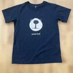 mont-bell 半袖Tシャツ ブラック ベアデザイン Sサイズのサムネイル