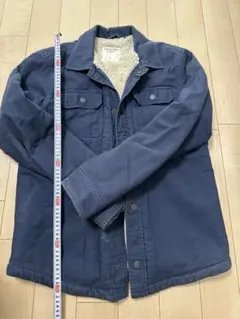 Abercrombie & Fitch フリースジャケット L ネイビー