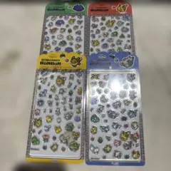 【韓国限定・新作】ポケモン　キャンディボンボン　ステッカー　4枚セット