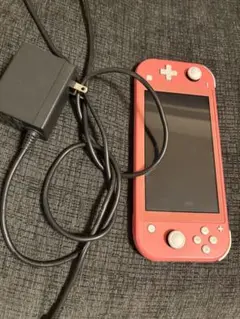 ジャンク品(液晶) Nintendo Switch Lite コーラル 充電器付 - メルカリ