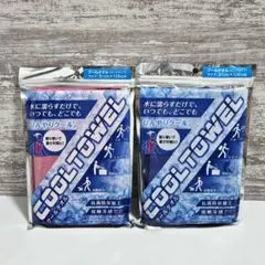 【新品未開封】西川　クールタオルロングサイズ　2枚セット　接触冷感　抗菌防臭加工