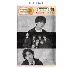 【未開封】なにわ男子 Blacknightmare 特典 トレカ　通常盤大西道枝