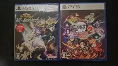 PS5 ゲームセット ヒーローアカデミア & 鬼滅の刃