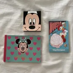 ディズニー　メモ帳　セット