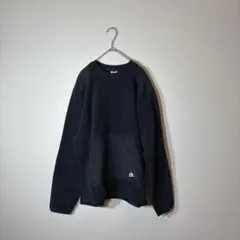 NIKE ナイキ　 フリースジャケット プルオーバー ブラック 黒 M ボア