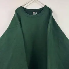 FRUIT OF THE LOOM トレーナー スウェット 緑 グリーン