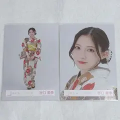 櫻坂46 谷口愛季 2025 浴衣 生写真 ヨリ ヒキ