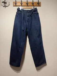 【パイン】COMOLI ベルデットデニムパンツ 3 COMOLI デニム ベルテッドパンツ | 大阪心斎橋のメンズ洋服のセレクト