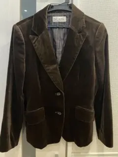 SCAPA ブラウンジャケット 40サイズ 長袖
