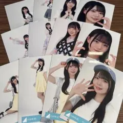 渡辺莉奈 日向坂46 夏フェス ひな誕祭 ロゴTシャツ 生写真 12種コンプ