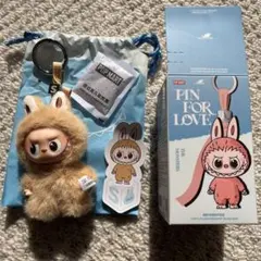 正規品POP MART PIN FOR LOVE ぬいぐるみ ラブブ S