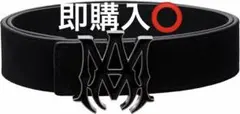 【期間限定セール中‼️】AMIRI ロゴバックル レザーベルト 120cm