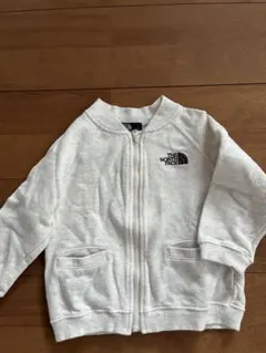 THE NORTH FACE 90cmジップトレーナーベージュ系ノースフェイス