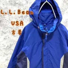 SK17US規格L.L.Beanフルジップモックネック刺繍ロゴマウンテンパーカー