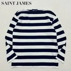 美品】セントジェームス ウェッソン バスクシャツSAINT JAMES T5