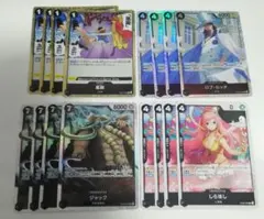 黒ルッチ　デッキパーツ　ワンピースカードゲーム