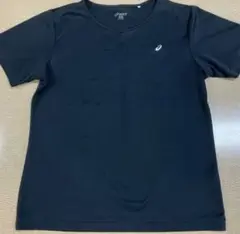アシックス　スポーツ　Tシャツ Ｌサイズ　ブラック