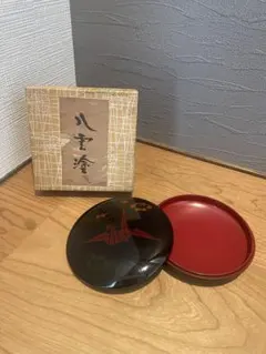 ⭐︎ ヴィンテージ⭐︎ 信玄弁当漆器 二段お弁当箱 なつめ型 昭和