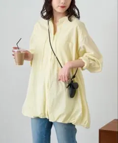【CIAOPANIC TYPY】裾バルーンチュニックブラウスのサムネイル