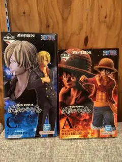 ワンピース 一番くじ ルフィ サンジ フィギュアセット　おまけ付き