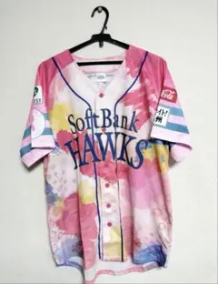 ソフトバンクホークス　ピンクフルデーユニフォーム