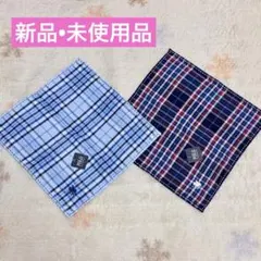 POLO チェック柄ハンカチ 2枚セット