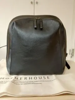 MOTHERHOUSE レザー カゼマトウ バックパック M ブラックのサムネイル