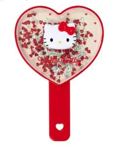 Hello Kitty ハート型ハンドミラーのサムネイル