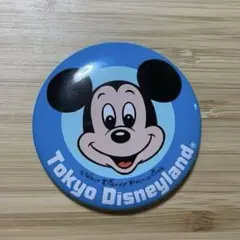 東京ディズニーランド ミッキーマウス 缶バッジ 開園当時物