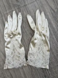 ウェディンググローブ（アイボリー）
