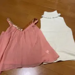 ltami様専用ページ　　トップ ス2枚セット スパンコール ？のサムネイル