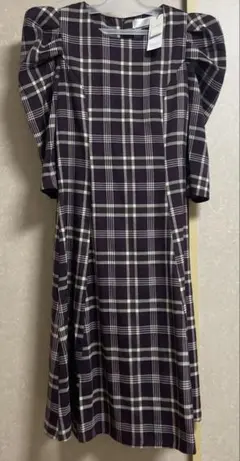 レディース　ワンピース　新品未使用品　チェック柄
