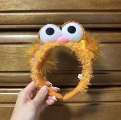 【即購入OK】USJ ユニバ セサミストリート カチューシャ ゾーイ もこもこ